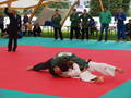 Die Judoka der WSG Swarovski Judo Wattens (grünes Kimono) überraschten in der 1. Runde der Judo Alpen Adria Liga